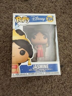 Funko Jasmine Pop! Box Art with Gold Tiara